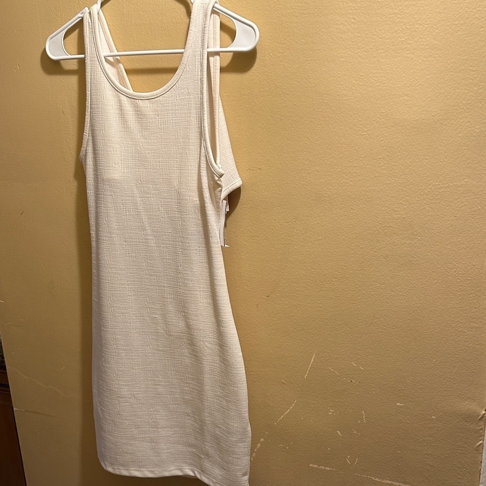 Roxy Cream Textured Dress